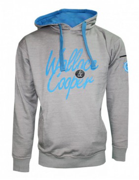 SUDADERA WALLACE & COOPER LIFE COLOR GRIS TALLA S