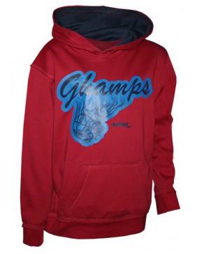 SUDADERA SOFTEE CHAMPS ADULTO COLOR ROJO TALLA S