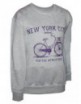 SUDADERA NEW YORK CITY ADULTO COLOR GRIS TALLA S