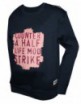 SUDADERA SOFTEE STRIKE ADULTO COLOR MARINO TALLA XS