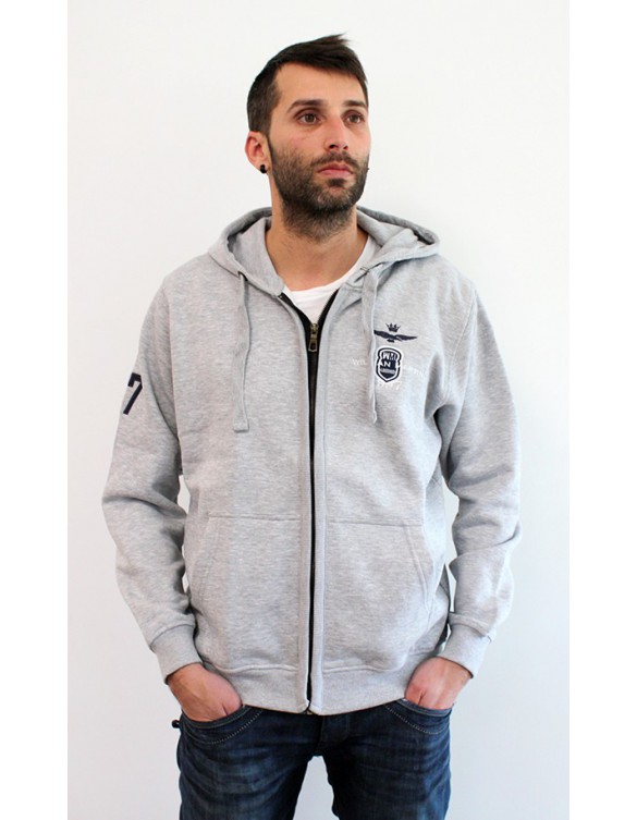 SUDADERA WILLIAN MARTIN REVOLUTION COLOR GRIS VIGORÉ TALLA M