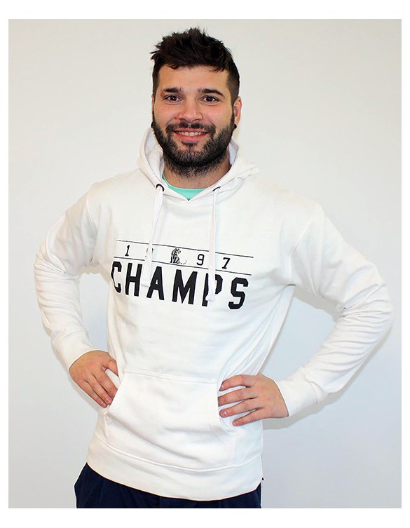 SUDADERA 1997 CHAMPS ADULTO COLOR BLANCO TALLA XXL