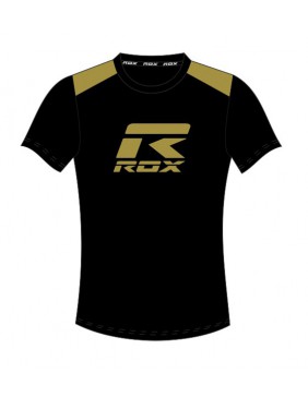 CAMISETA ROX R-PALACE NIÑO COLOR NEGRO/ORO TALLA 12 AÑOS