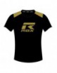 CAMISETA ROX R-PALACE NIÑO COLOR NEGRO/ORO TALLA 6 AÑOS