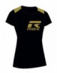 CAMISETA ROX R-PALACE MUJER COLOR NEGRO/ORO TALLA XL