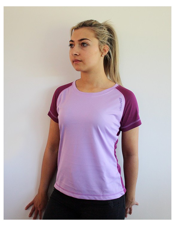 CAMISETA STARTER AUGUSTA MUJER COLOR VIOLETA/MORADO TALLA XL