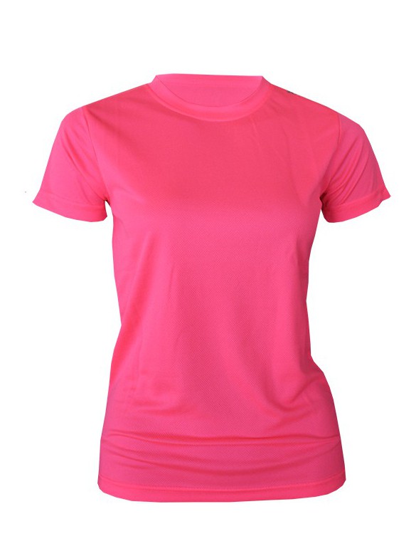 CAMISETA TECNIC SOFTEE MUJER COLOR AMARILLO FLUOR TALLA XS