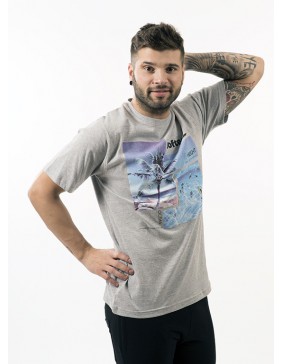 CAMISETA SOFTEE BEACH ADULTO COLOR GRIS VIGORÉ TALLA S