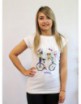 CAMISETA SOFTEE ENJOY INFANTIL COLOR BLANCO TALLA 8 AÑOS